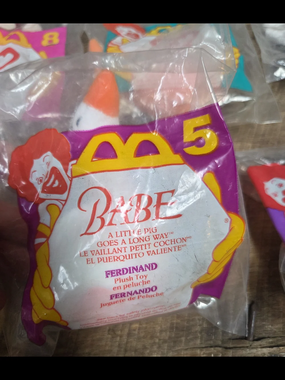 Vintage Lot Of 9 Ty Beanie Babies McDonald's Collectibles (Packaged) Bin Q